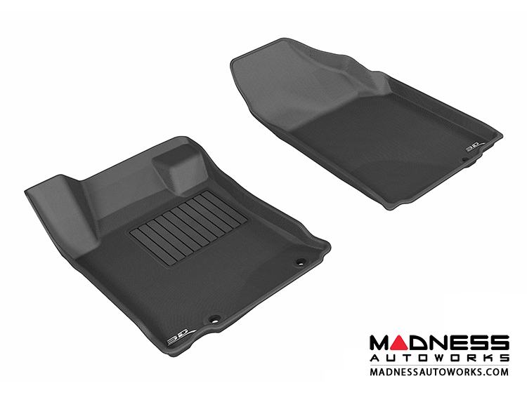 Nissan Altima Sedan Floor Mats (Set of 2) - Front - Black by 3D MAXpider